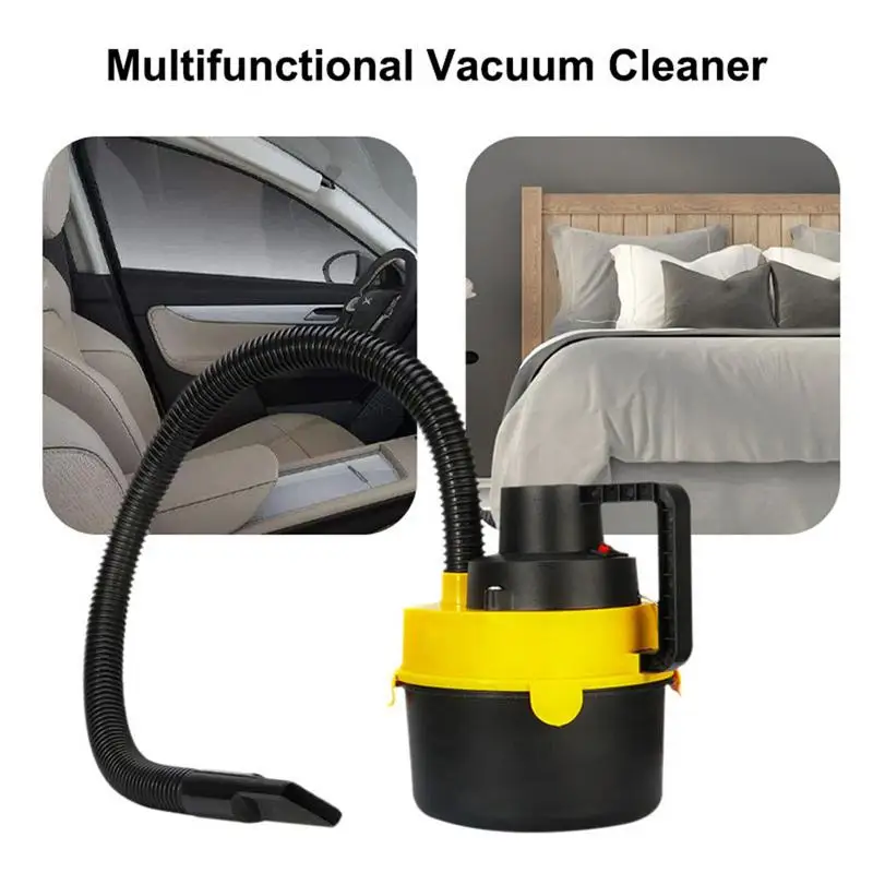 

Wet Dry Canister Vacuum Cleaner With Brush Auto Robot Wireless Cleaner Appliance Strong Suction Auto Vacuum Home & Car Dual Use