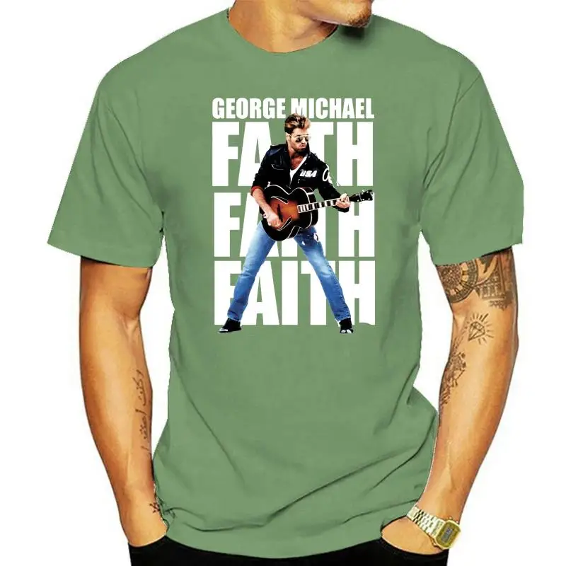 

Мужская футболка George Michael Memoriam, черная футболка для топов, новинка, женская футболка