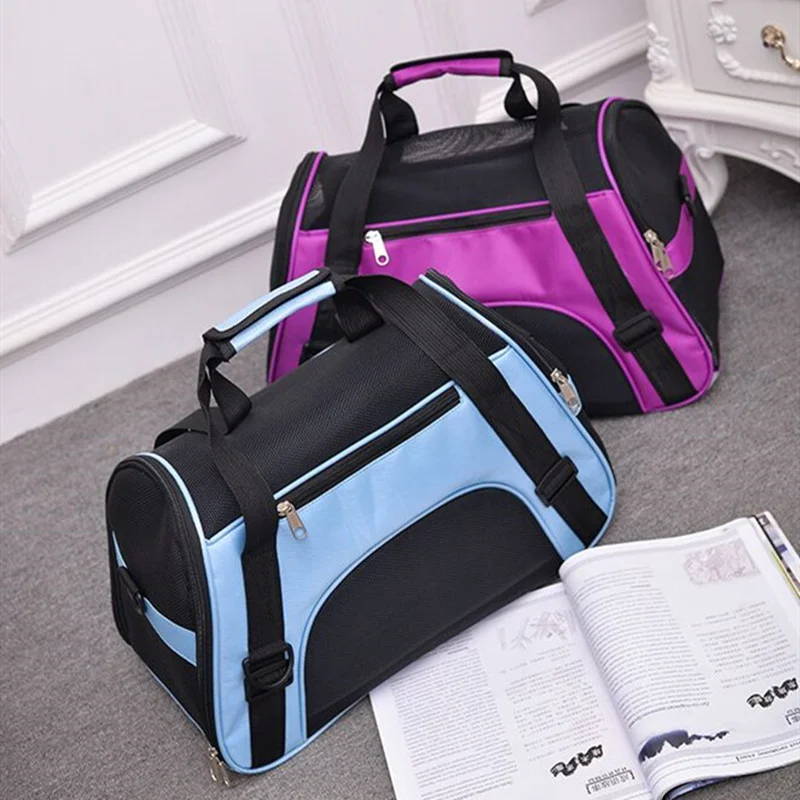 

Portable Dog Cat Carrier Bag Pet Puppy Travel Bags Breathable Mesh Small Dog Cat Chihuahua Carrier Outgoing Pets Handbag