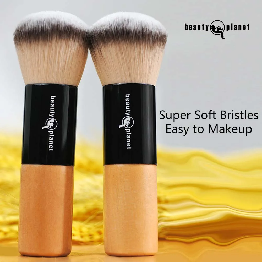 

Beauty Planet Oversize Powder Foundation Blush Concealer Brushes Luxury Makeup Brush Make Up Cosmetic High Quality Portable Tool
