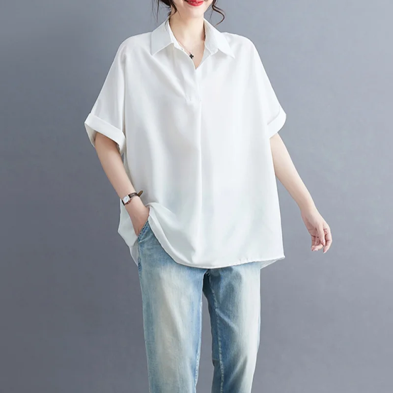 

New Kara BL Half-sleeved Kara Blouses Shirt