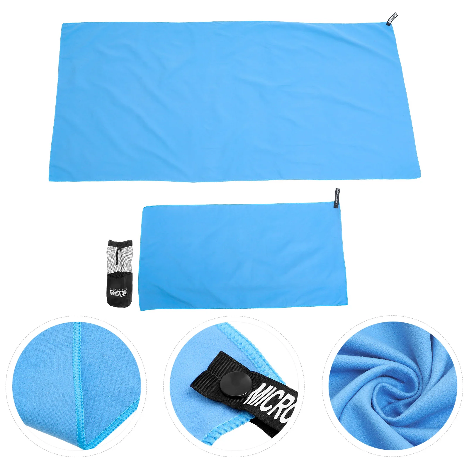 

Large Microfiber Towel Beach Towel Quick Drying Towel Outdoor Beach Accessory