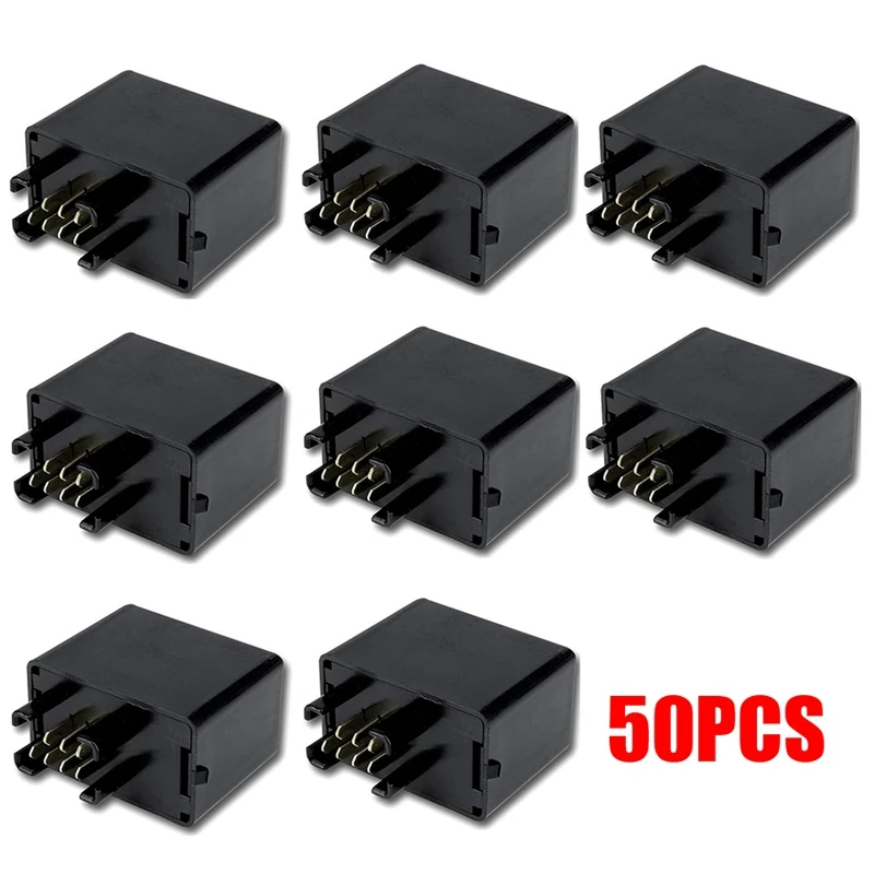 

50PCS 7 Pin LED Indicator Flasher LED Flash Relay Flasher Relay Fit For Suzuki GSXR 600 750 1000 GSF 650 Bandit Flasher Relay