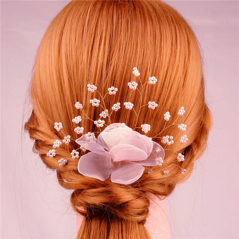 

Свадебное платье с изысканным цветком, свадебные аксессуары