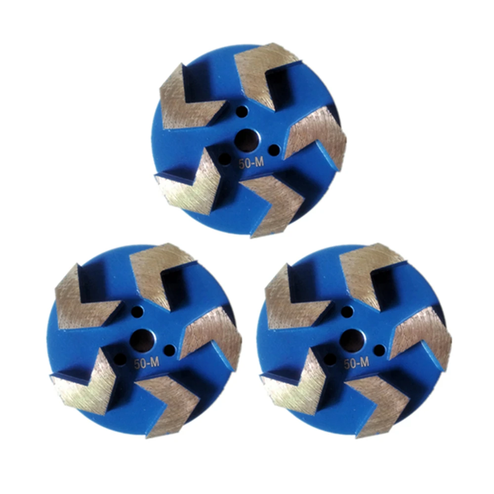 GD31 задние прилипающие бетонные шлифовальные колодки 3 дюйма D83mm Бриллиантовая