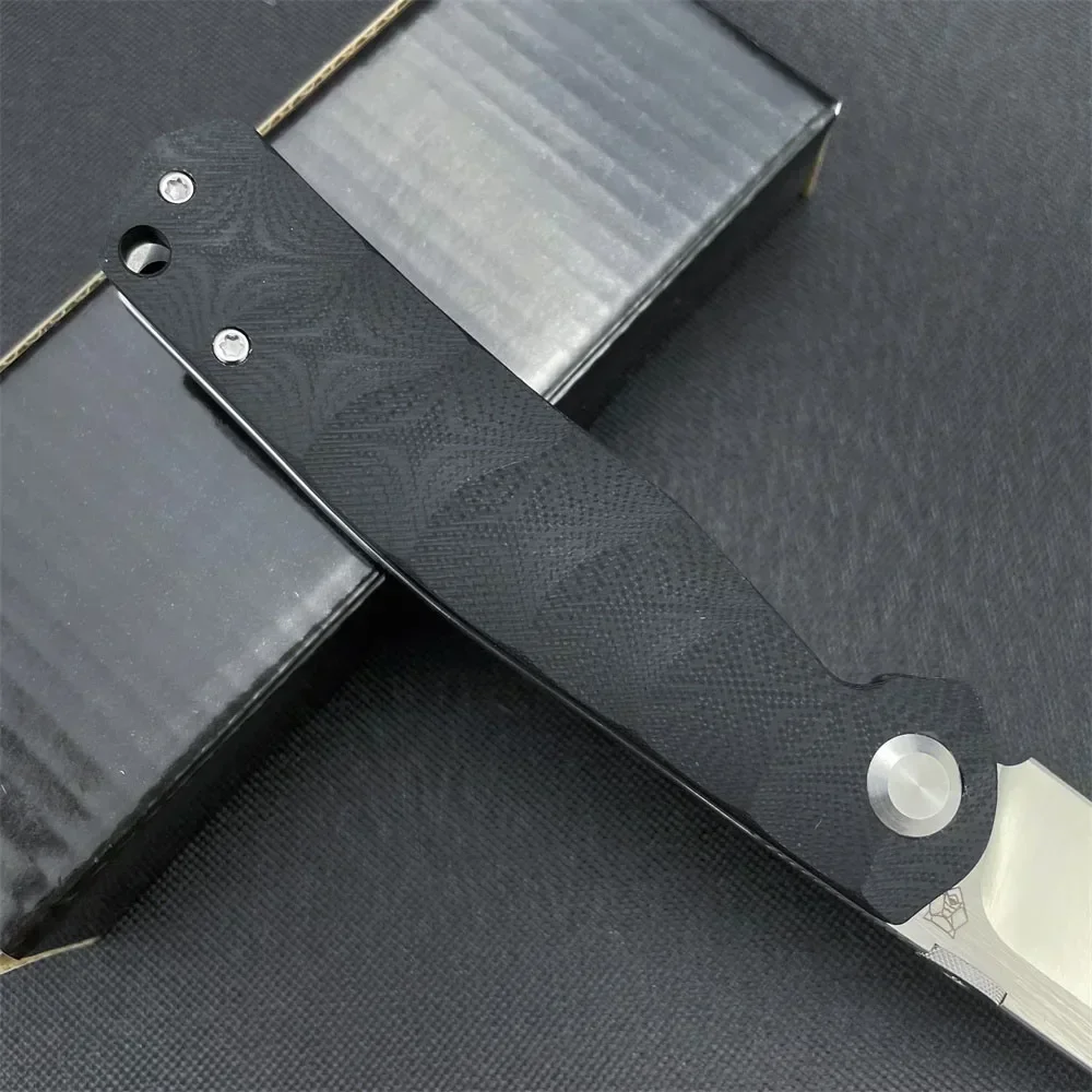 Shirogorov 520 Складной карманный нож для выживания D2 Лезвие G10 Ручка Открытый Кемпинг