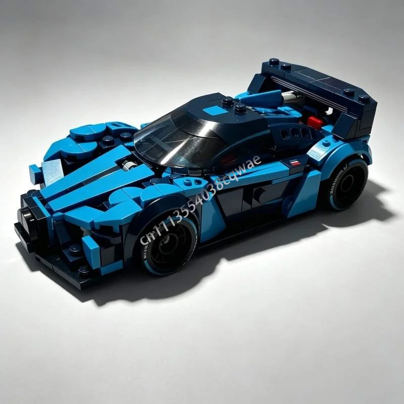 Фото Конструктор-головоломка Bolide Racing Car (217 деталей): Модель гоночного автомобиля для самостоятельной сборки, техническая сборка, креативная игрушка, коллекционный набор, подарок для демонстрации №2