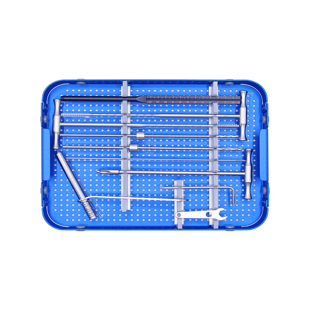 

CE& ISO Orthopedic Surgical Instruments Trauma 6.5/7.3 Cannulated Screw Instrument Set