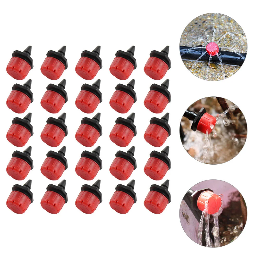 

200 Pcs Drip Irrigation Dripper Water Plants Nozzle Adjustable Emitter Lawn Spot Watering