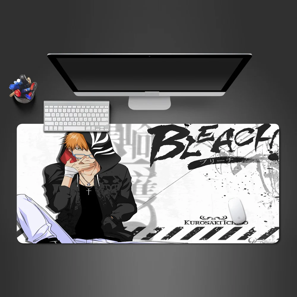 

Xxl Mouse Mat Bleach Gaming Mouse Pad Large Mousepad Gamer 900X400 Office Desk Accessories Computer Table Mat for PC Notebook