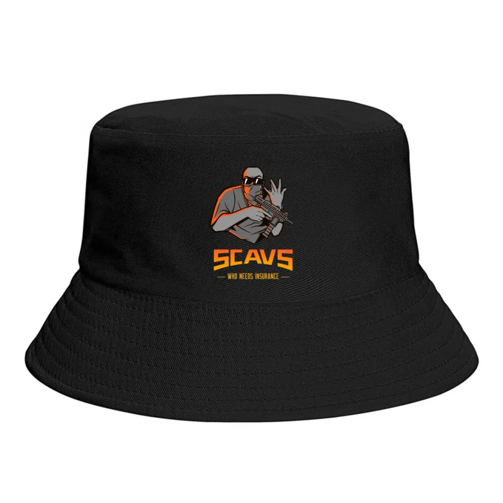 

2022 New Summer Scavs Bucket Hat for Unisex Escape From Tarkov Game Beach Foldable Bob Fishing Hats Panama Cap