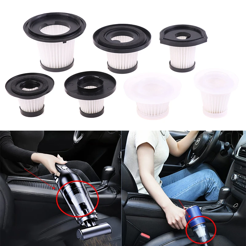Car Cordless Vacuum Cleaners Cartridges Micro Filters Vacuum Cleaner Accessories Wet and Dry Cleaning Filters