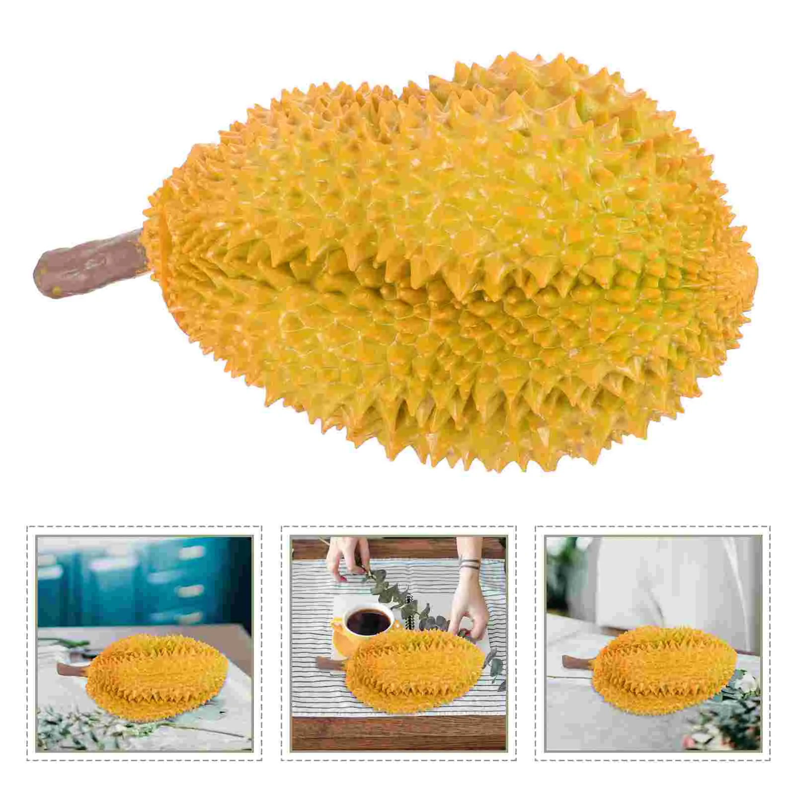 

Smooth Wear-resistant Colorfast Portable Display Fruit Models Photo Prop Kids Fruit Toy Simulation Fruit Decor for Shop Decor