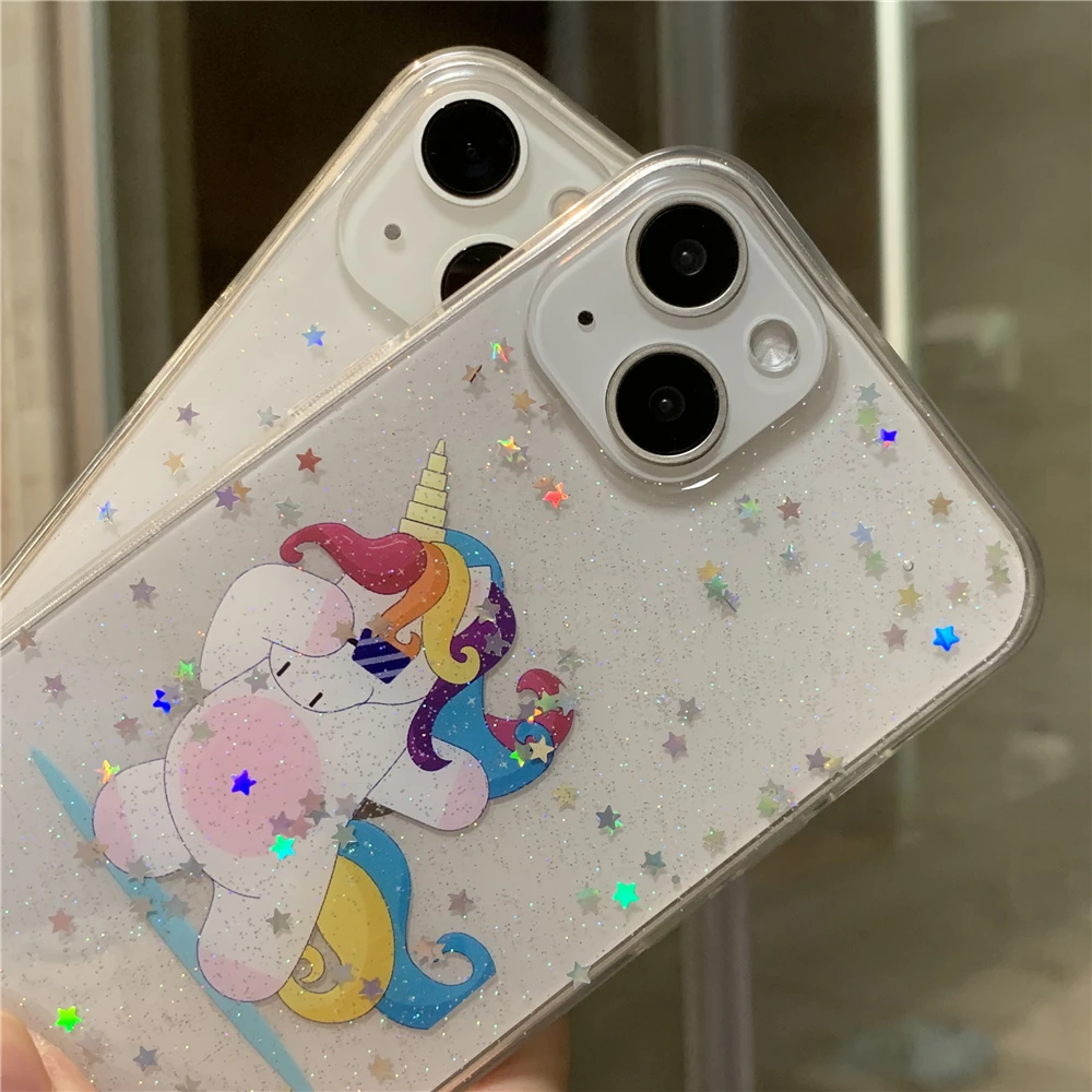 Красивый чехол для Huawei Mate 10 20 20X 30 40 Lite Pro Y7 Y9 Y9S Prime 2018 2019 задняя крышка с единорогом