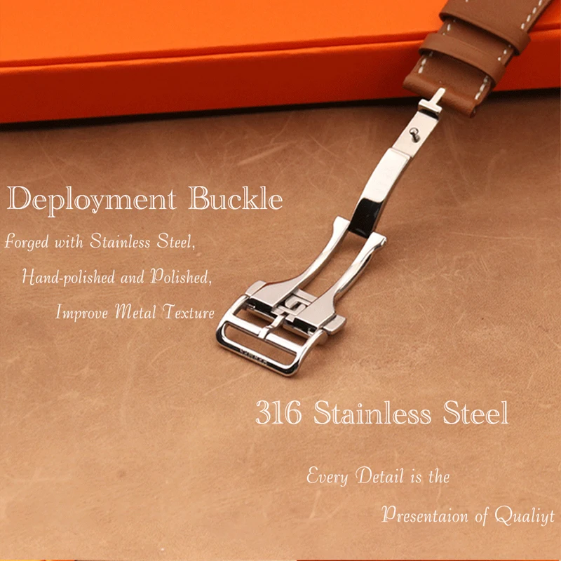 For Apple Watch Band Ultra 8 7 6 5 4 3 2 1 SE Genuine Leather Correa Bracelet Apple Watch Strap 49 45 41 44 40 42 38 for iWatch