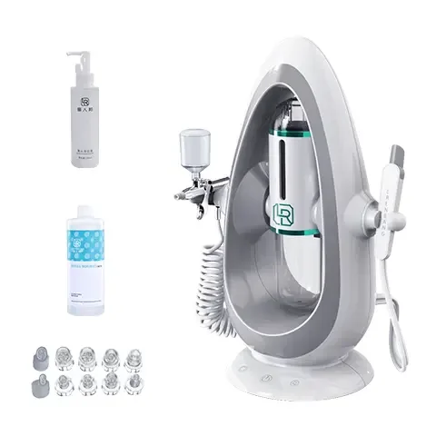 

Water and Oxygen Facial Dermabrasion Machine, Aqua Peeling Beauty Device, Facial Hydrofacial Cleaning Machine