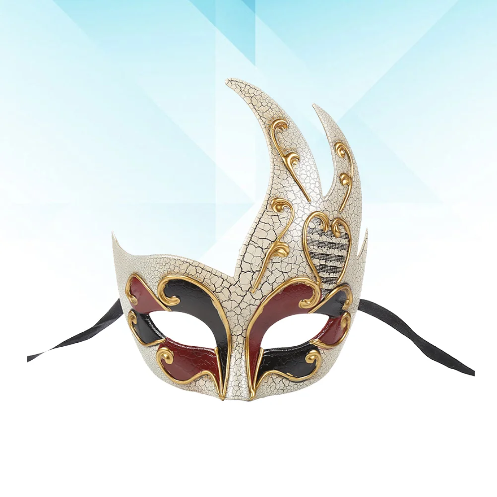 

Fancy Dress Men Masquerade Mask Modeling Ball Masks Men's Male Venice Flame Shape Women