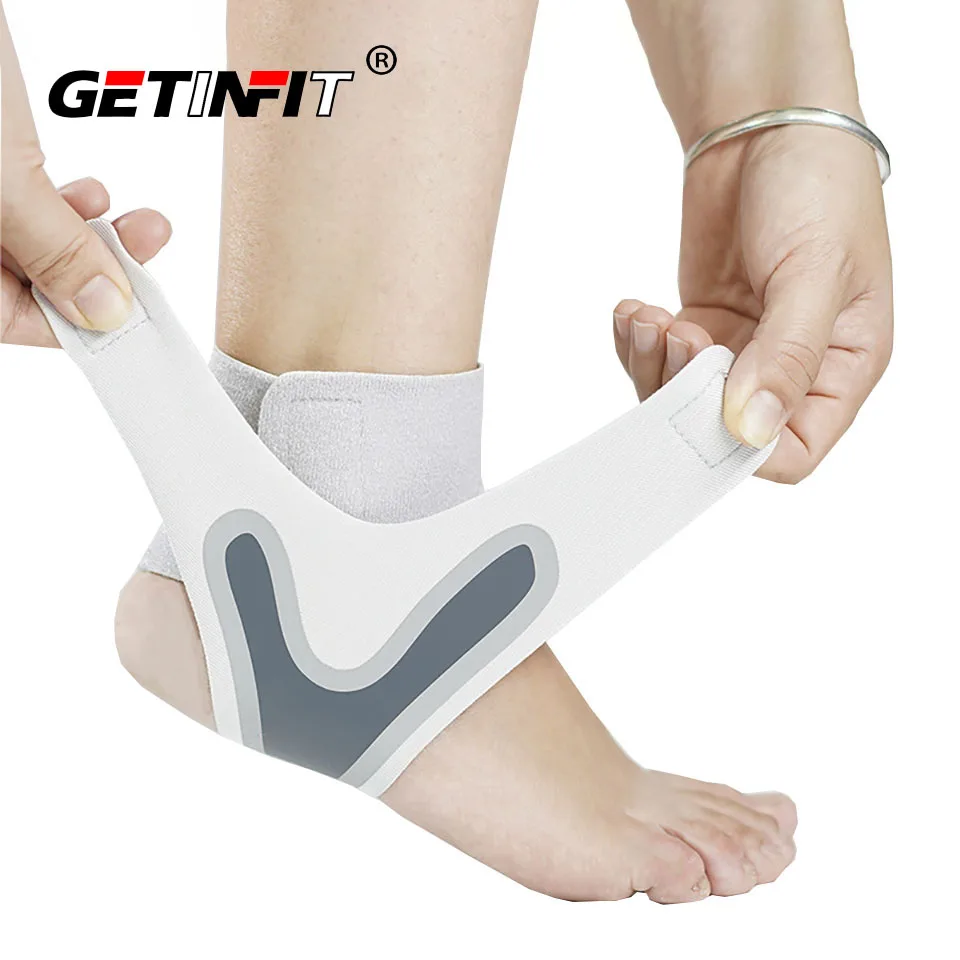 Adjustable Compression Ankle Wrap Brace Plantar Fasciitis Pain Rlief Support S-XL For Adult Men Women Ankle Protector Guard