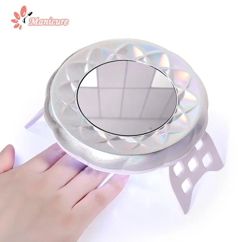 

54W LED Nail Dryer Lamp For Nail 18 UV Baking Lamp USB Charge Professional Manicur Nail Phototherapy Lamp Manicure Makeup Mirror