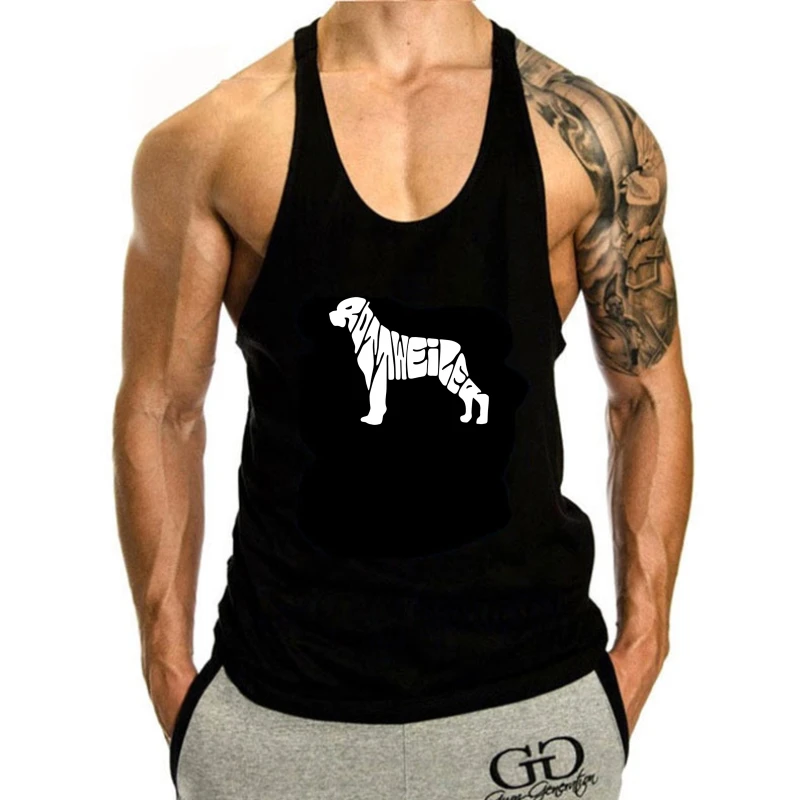 

Rottweiler tank top men Mens Gift Dog Lovers Tee Summer tank top men New Diy Design