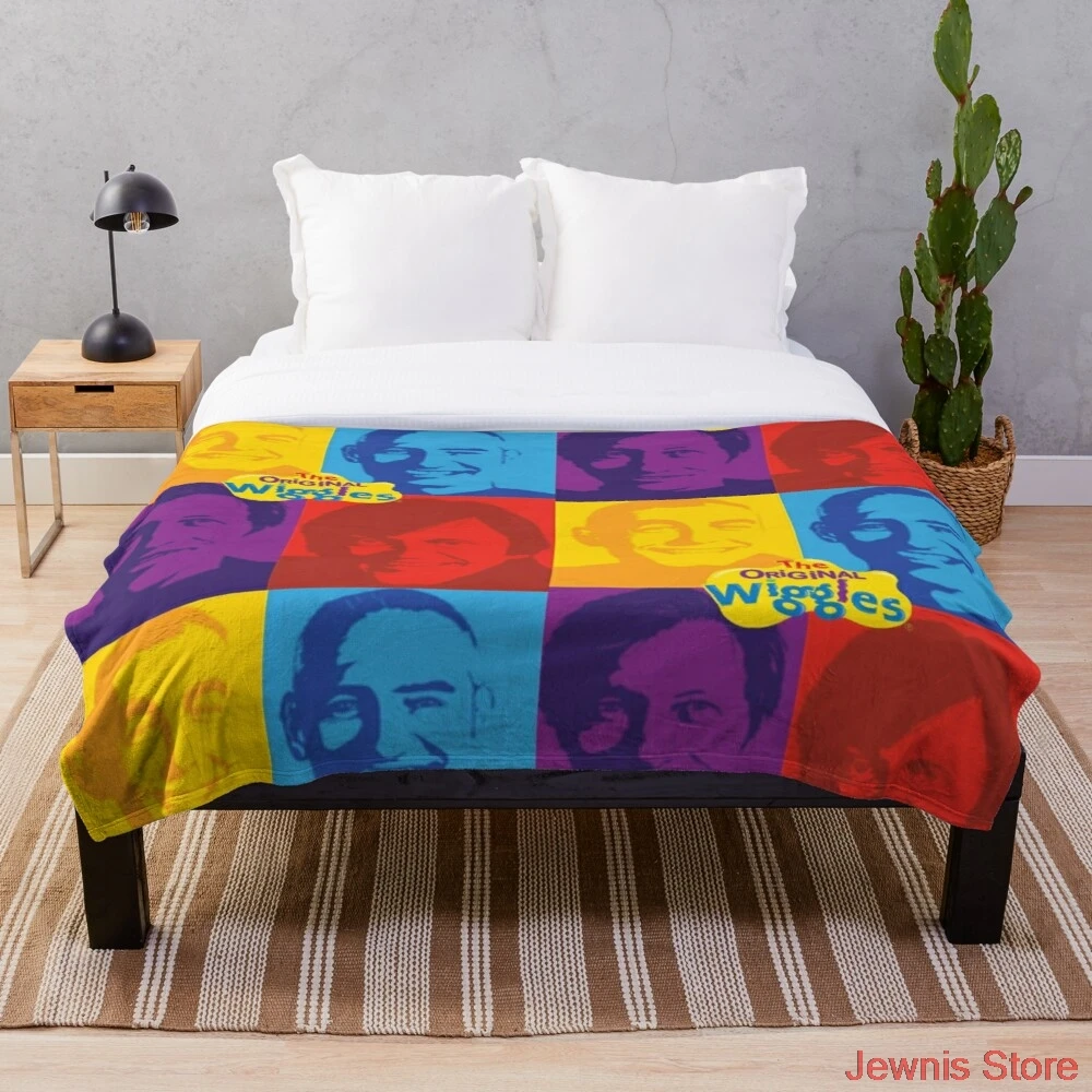 

Оригинальное одеяло Wiggles Design 1, флисовое плюшевое одеяло, s на кровать/диван, спальный чехол, постельное белье, простыня для детей и взрослых