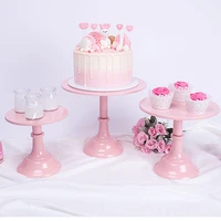 cake stand home decor display stand birthday wedding party decoration iron tray dessert snacks table top plate cupcake stand