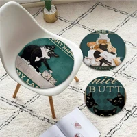 hilarious cat simplicity multi color stool pad patio home kitchen office chair seat cushion pads sofa seat 40x40cm cushion pads