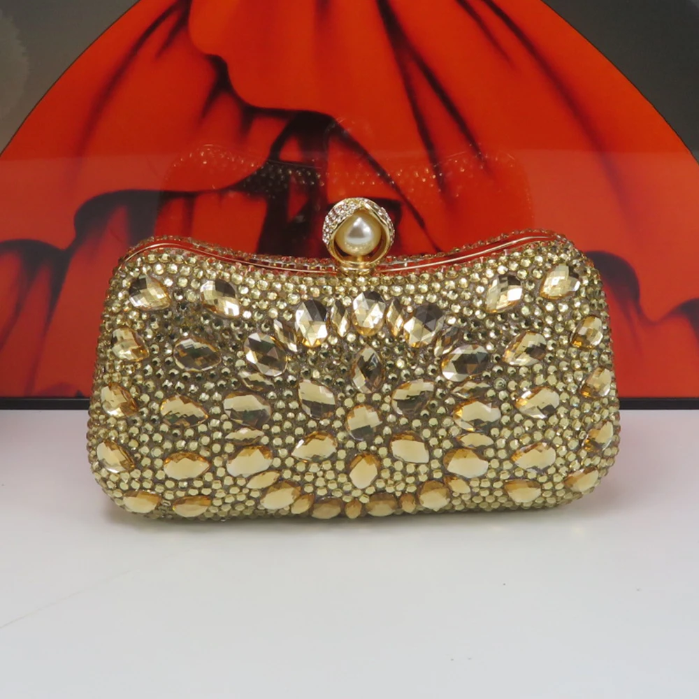 Модная красочная сумка BaoYa Fang и через плечо цвета шампанского свадебная