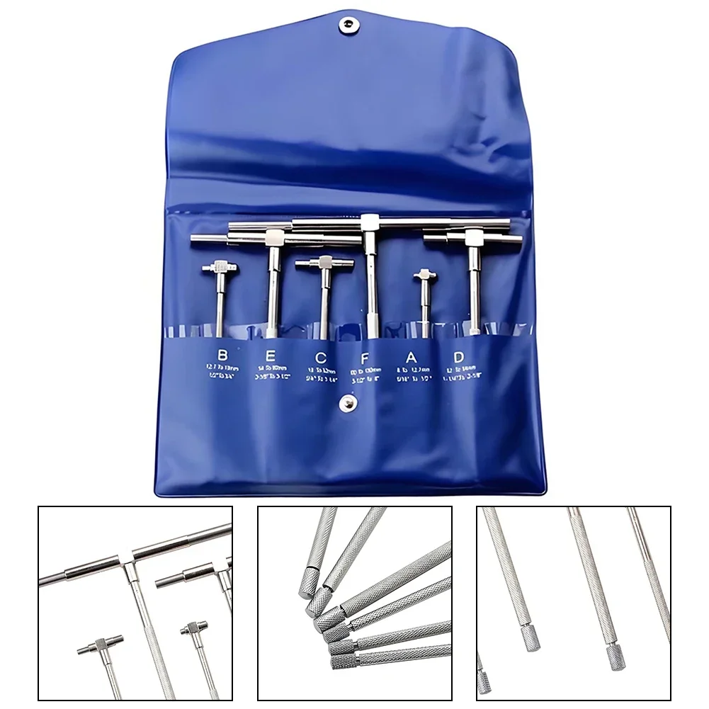 Набор телескопических датчиков 8-150 мм (5/16-6 дюймов) 6 шт. Внутренний Калибр 4