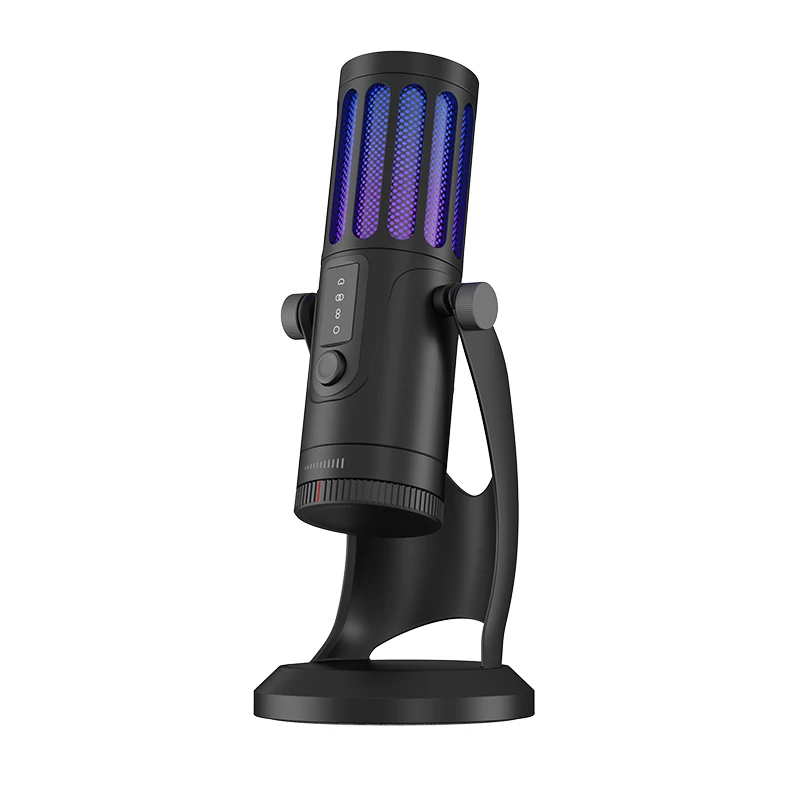 

ANJIESI Computer Cell Phone Live Streaming Youtube Recording Microphone Desktop Stand Studio Podcast Condenser Microphone usb