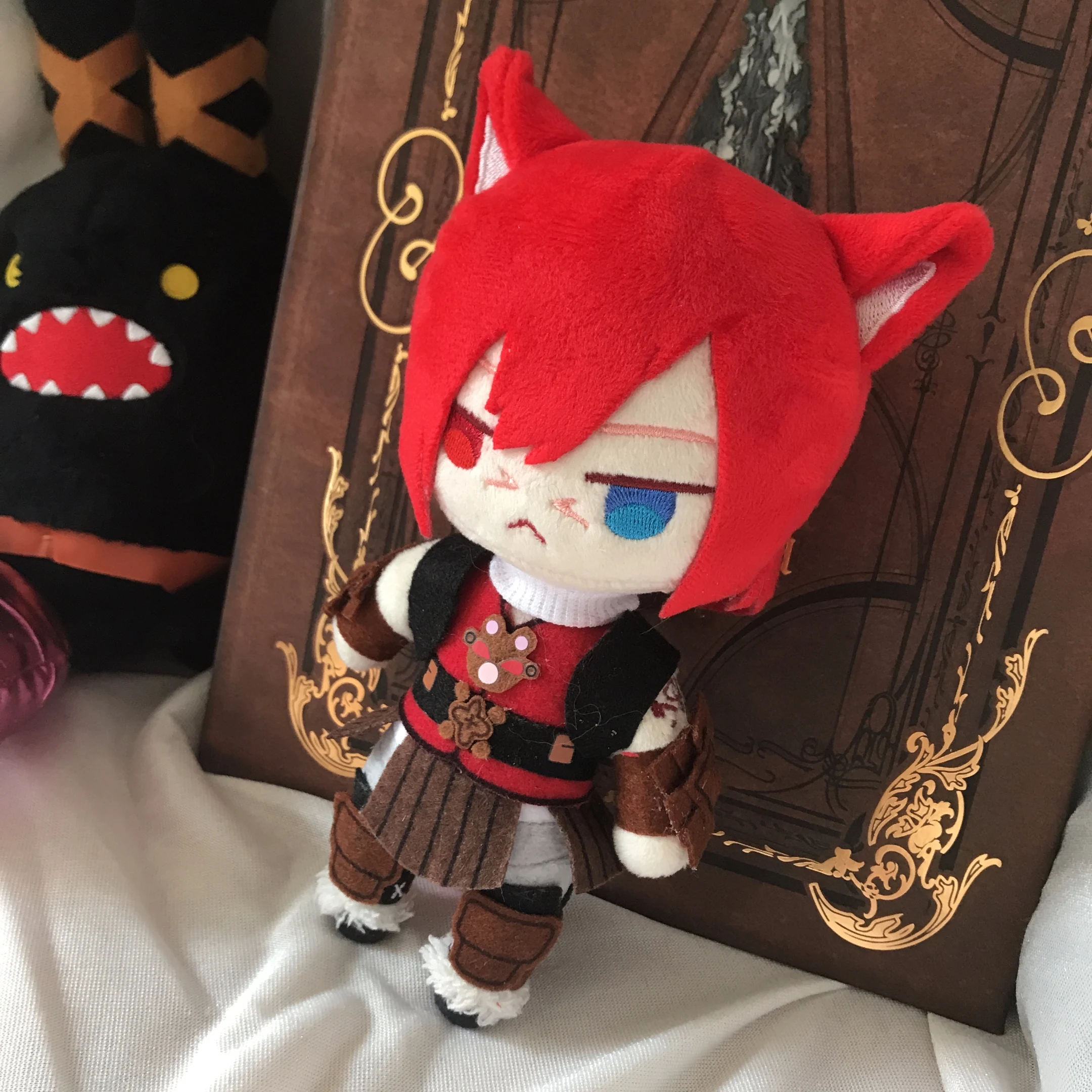 

Anime Game FINAL FANTASY XIV FF14 G'raha Tia 18cm Plush Doll Toy Clothes Costume Lovely Cute Cosplay Xmas Gift