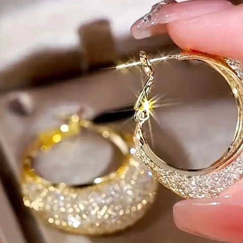 Модные металлические полые сетчатые серьги золотого цвета, изысканные серьги-подвески для помолвки и свадьбы для женщин