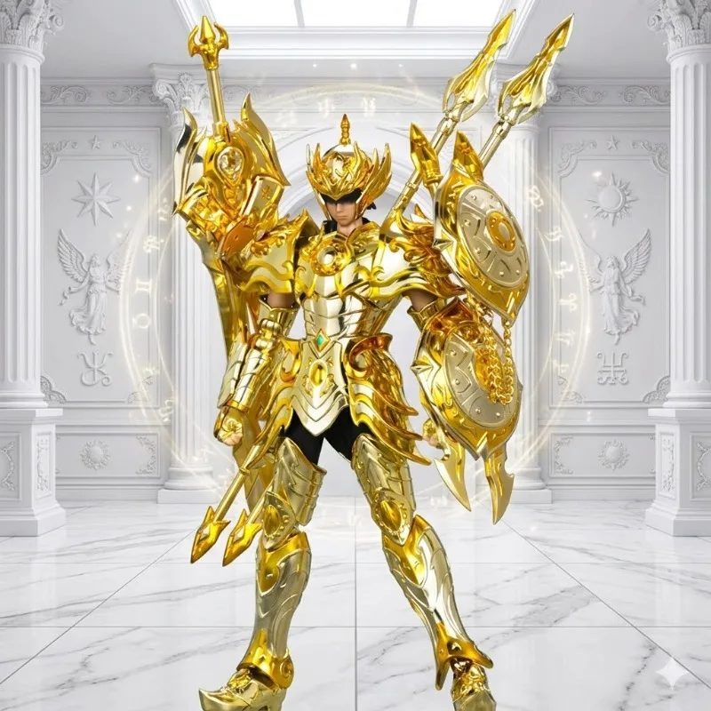 Фото В наличии: Фигурка Toypoint/TP Saint Seiya Metal Armor Myth Cloth EXM Libra Docko/Dohko SOG Totem/Object Gold Knights of the Zodiac №2