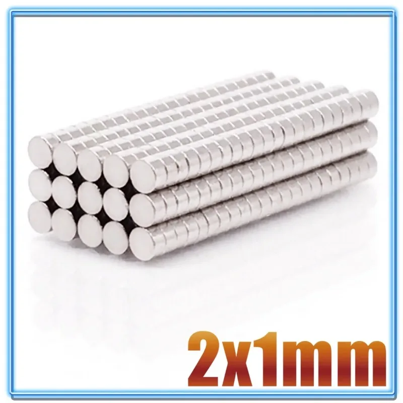 

Мини круглые магниты 2x1 мм