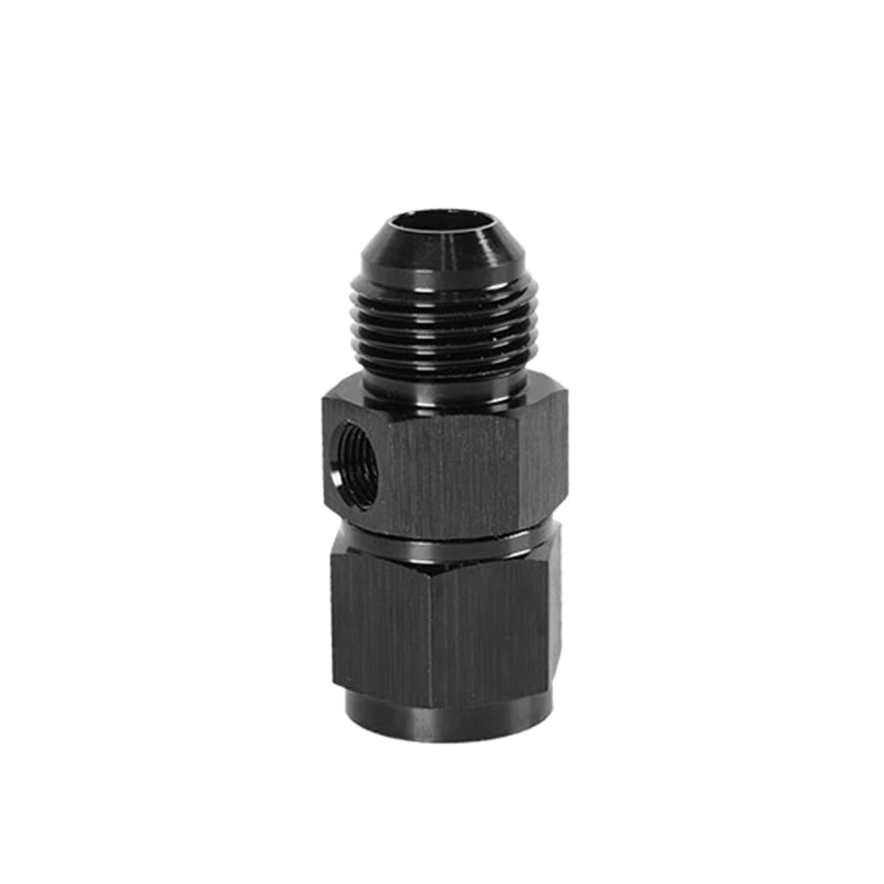 

Fuel Pressure Take Off Fitting AN4 AN6 AN8 AN10 AN12 Male to Female 1/8 NPT Swivel Joint Connection Gauge Port Adapters 2022 New