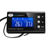 plug in electronic temperature and humidity integrated aquarium thermostat thc 220 pet breeding plant cultivation