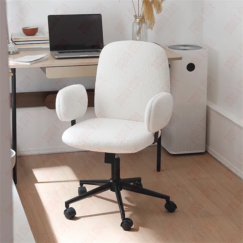 Фланелевые офисные стулья в скандинавском стиле для мебели удобные сидения