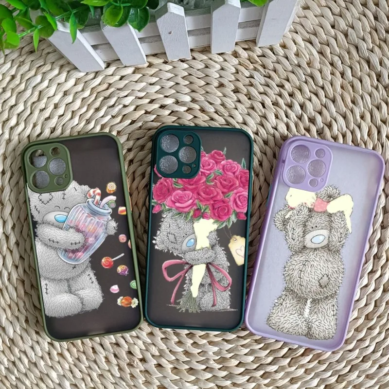 

Tatty Teddy Phone Case For IPhone 14 13 12 11 Mini Pro Max XS X Max XR 8 7 Plus SE 2022 Skin Color Phone Cover