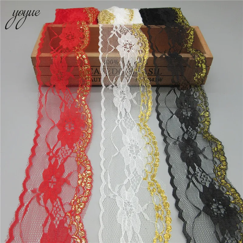 10 ярдов/партия кружевная отделка для шитья | Дом и сад