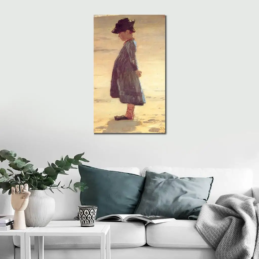 Картины с датской девушкой на пляже педером Северином кройе распродажа