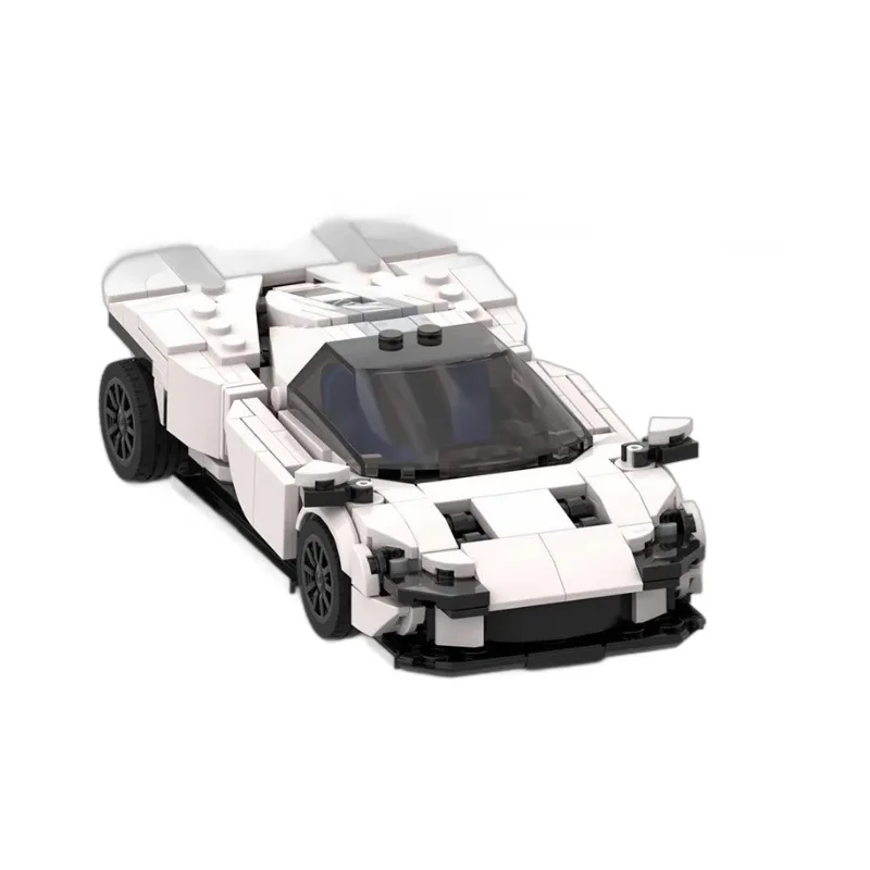 MOC блоки Совместимые с LEGOs Ferraris SP3 модели автомобиля монтажный блок игрушки