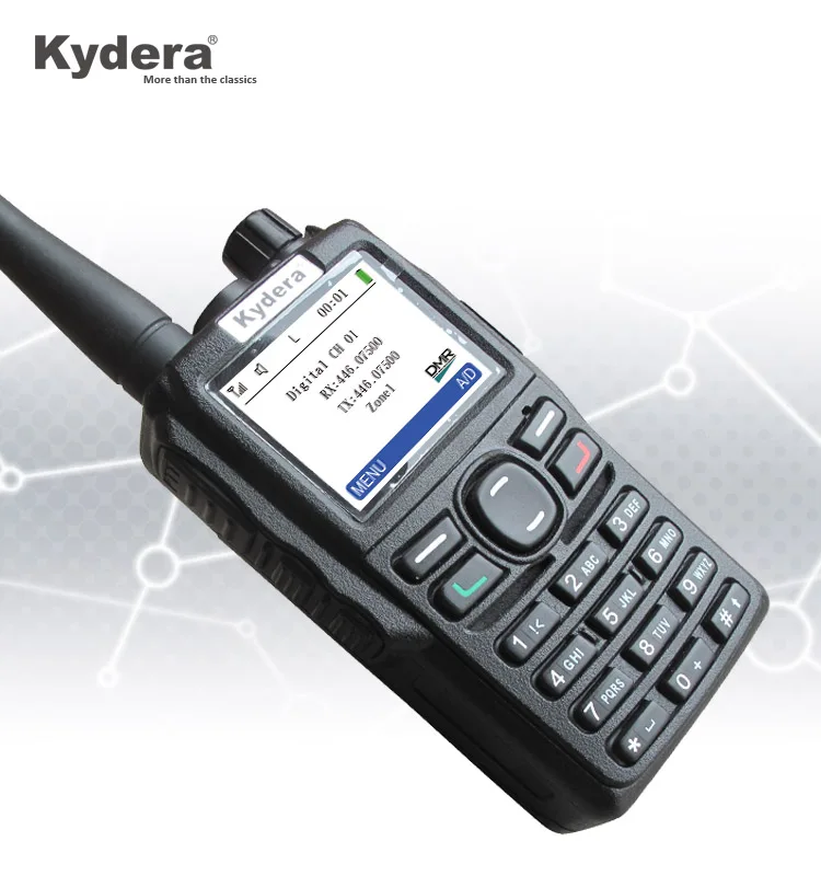 НОВЫЙ портативный двусторонний радиоприемник TDMA DMR KYDERA DM-850 Портативный