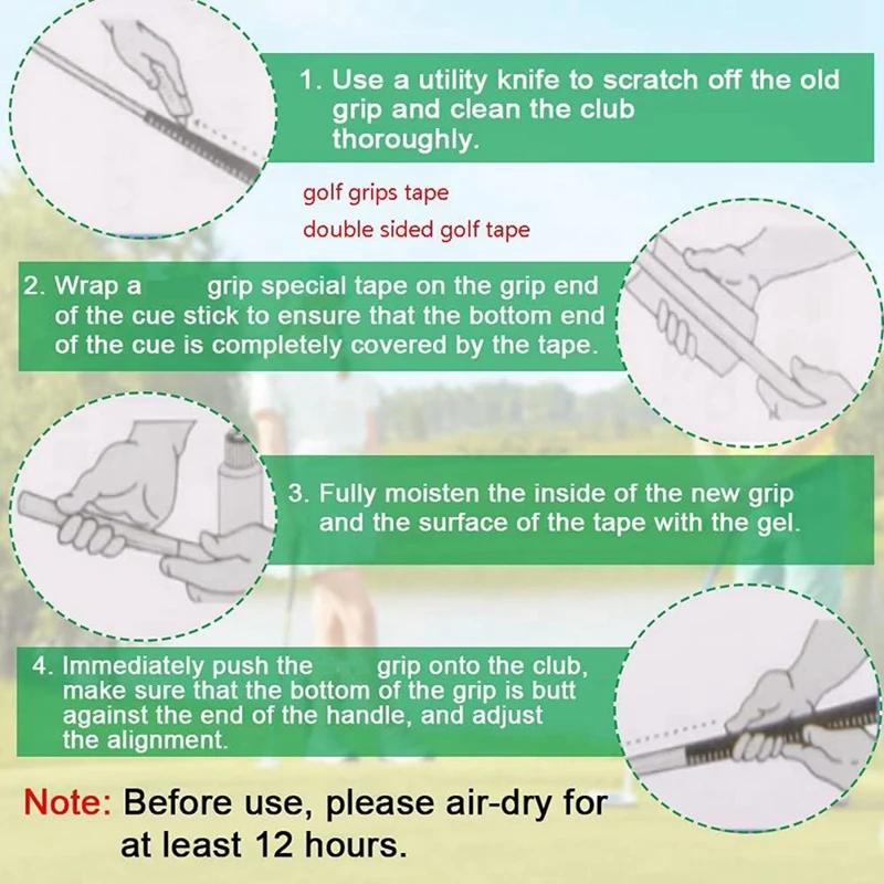 Лента для ручки гольфа рулон 50 м клюшек установка многофункциональная лента