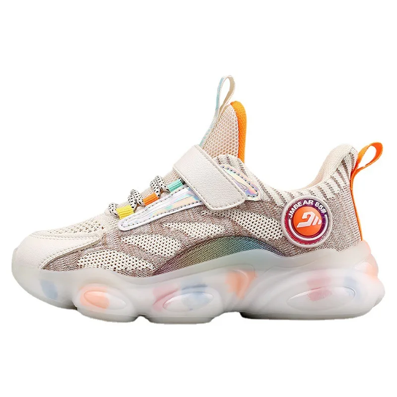 

Детская сетчатая обувь Новинка весна-лето 2022 дышащая Спортивная обувь для мальчиков и девочек с дезодорирующим эффектом для студентов