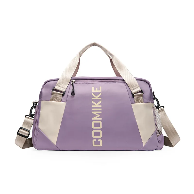 

Abay New Gym Bag for Women Sport Travel Duffel Bag Popular Color Contrast Dry and Wet Separation Yoga Beach Handbags Shoes Bag