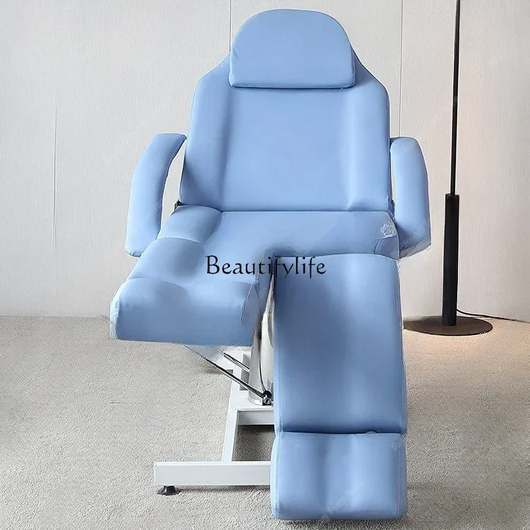 Электрическая Косметическая кровать складной тату-стул подъемное