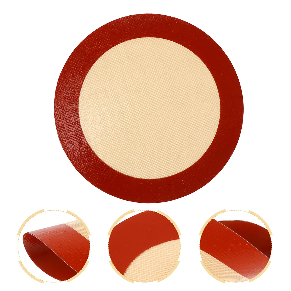 Круглый силиконовый коврик для выпечки 2 шт. аэрофритюрницы силикагель