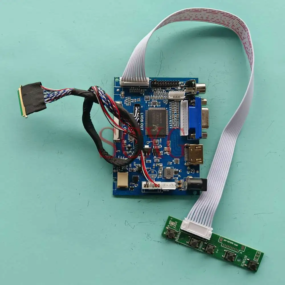 

For LP173WD1-TLA4 AV+VGA+HDMI-Compatible LVDS 40 Pin DIY Kit 17.3" Notebook 1600*900 LCD Screen Controller Board