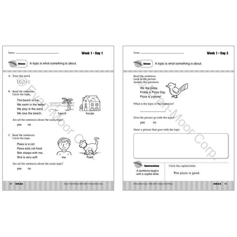Рисунок 3 - Evanmoor ежедневное письмо 6 черт