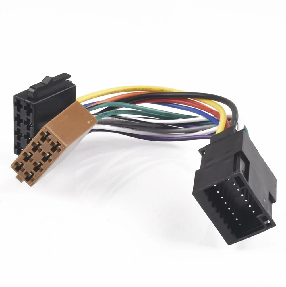

Car Stereo Radio Harness ISO For Chevrolet AVEO LOVA 2008 For Chery 16pin Adapter Electronics Accessories Cables